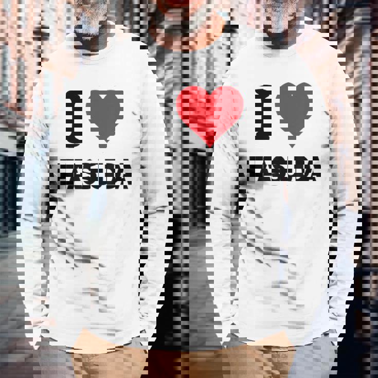 アイハート 蓮田ジャパンラブ 日本土産 長袖Tシャツ 高齢者への贈り物