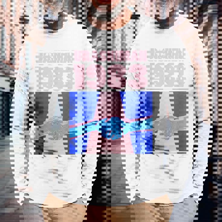 ウラシマン D 長袖Tシャツ 高齢者への贈り物