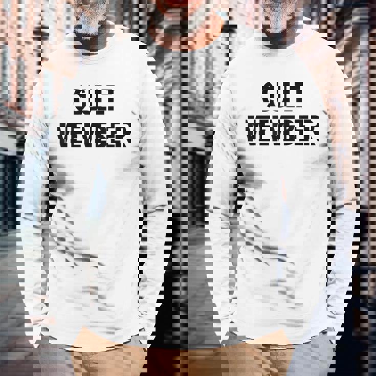 カルトメンバー 長袖Tシャツ 高齢者への贈り物