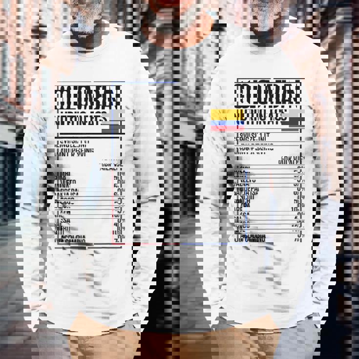 コロンビア 栄養成分 食品 カミセタ コミダ コロンビア 長袖Tシャツ 高齢者への贈り物