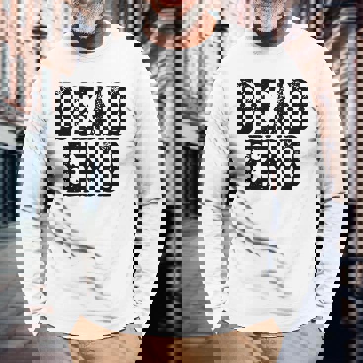 デッドエンドintage 長袖Tシャツ 高齢者への贈り物