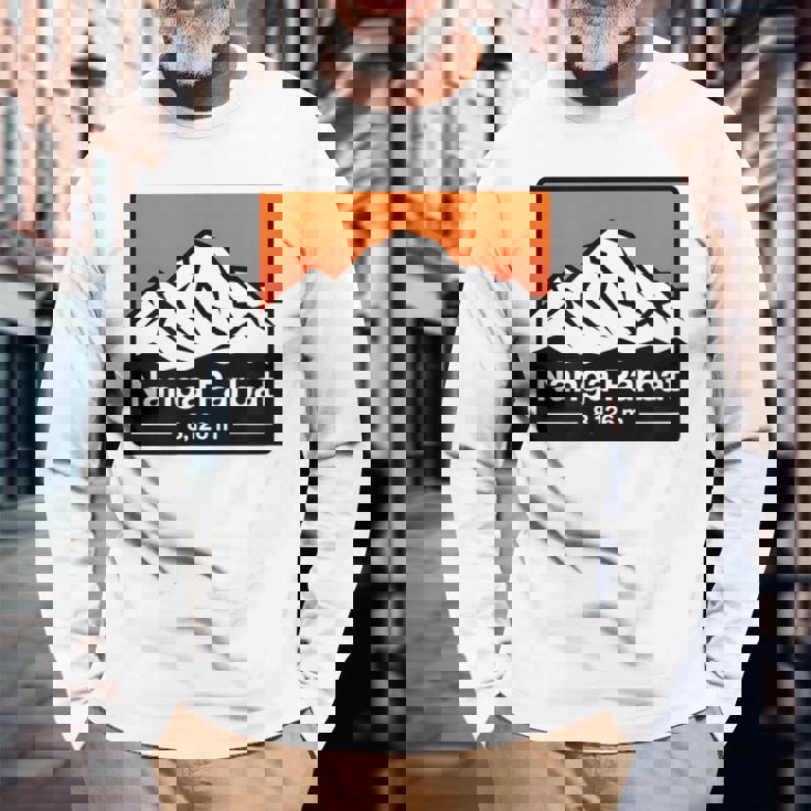 ナンガパルバット 長袖Tシャツ 高齢者への贈り物