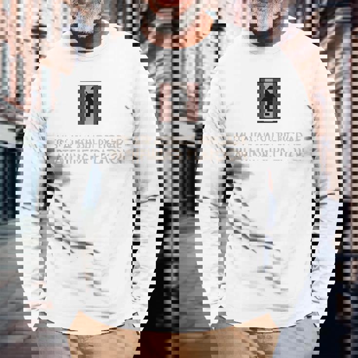 パスファインダー小隊、イギリス陸軍空挺tシャツ落ち着いた 長袖Tシャツ 高齢者への贈り物