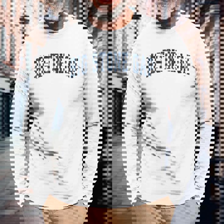 ビッグストーンギャップ バージニアva ヴィンテージ スポーツデザイン ネイビーデザイン 長袖Tシャツ 高齢者への贈り物