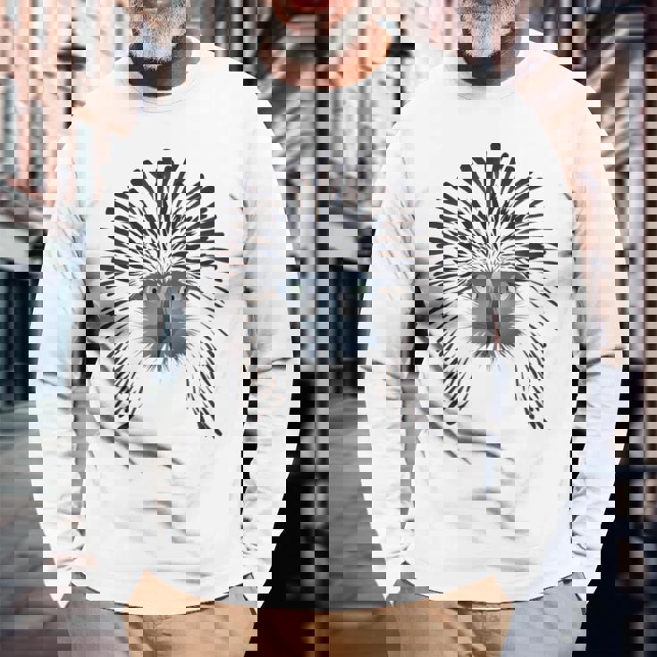 フィリピンワシ 長袖Tシャツ 高齢者への贈り物