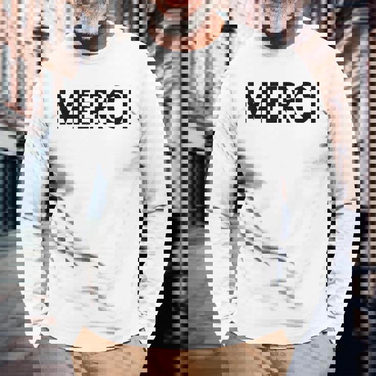 メルシー 長袖Tシャツ 高齢者への贈り物