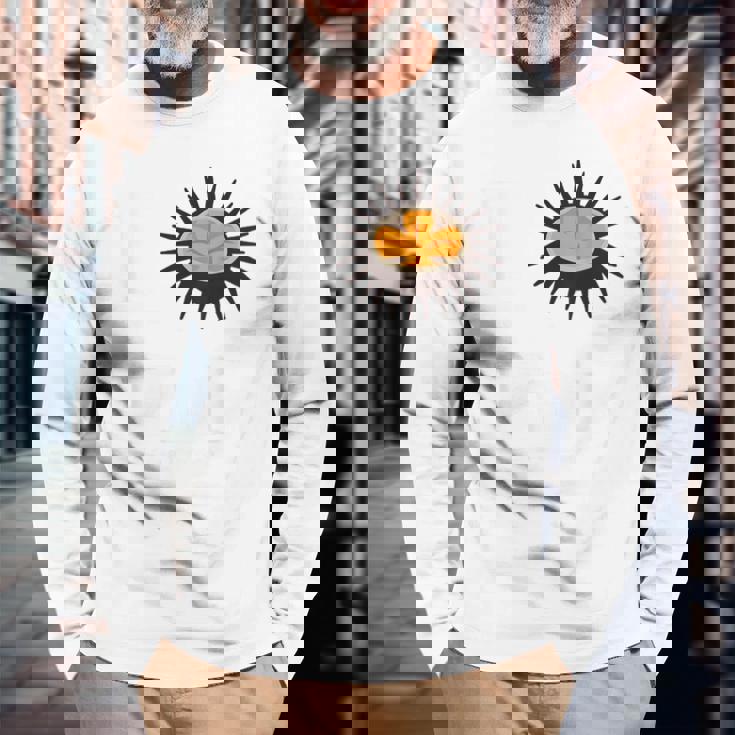 ユニ うに大好き ウニ 長袖Tシャツ 高齢者への贈り物