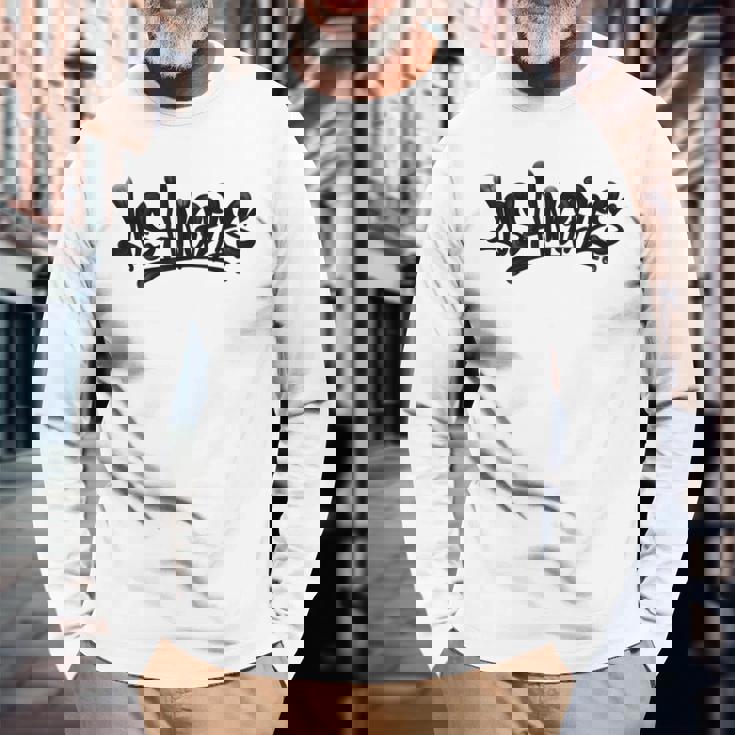 ロサンゼルス グラフィティ シティ ストリートアート カリフォルニア Usa お土産 長袖Tシャツ 高齢者への贈り物