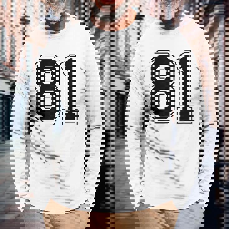 番号 81 長袖Tシャツ 高齢者への贈り物