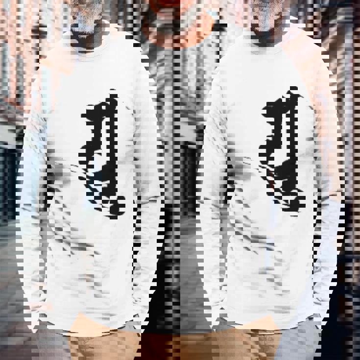 空海 白描 Kukai Hakubyou 長袖Tシャツ 高齢者への贈り物