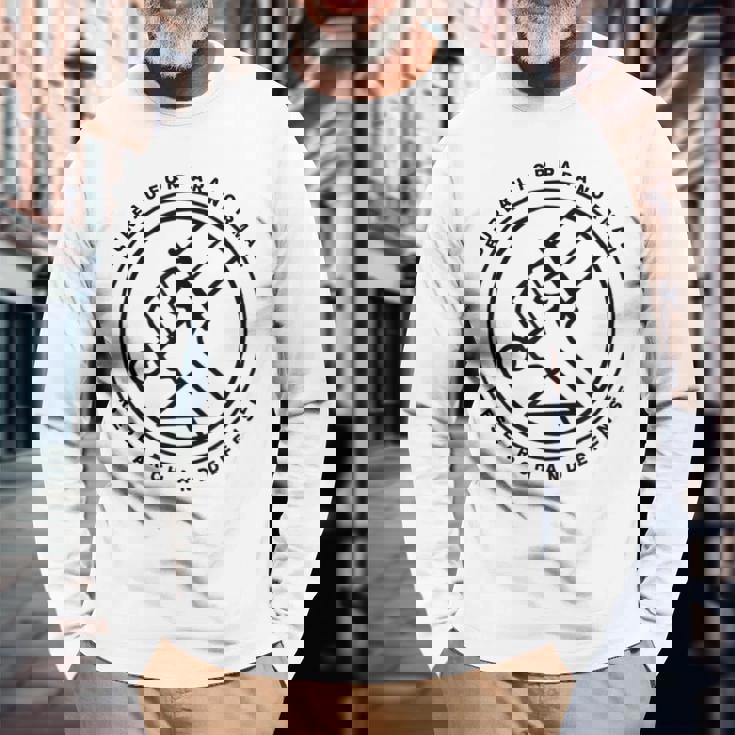 超常現象研究と防衛のためのbprd Bureau 長袖Tシャツ 高齢者への贈り物