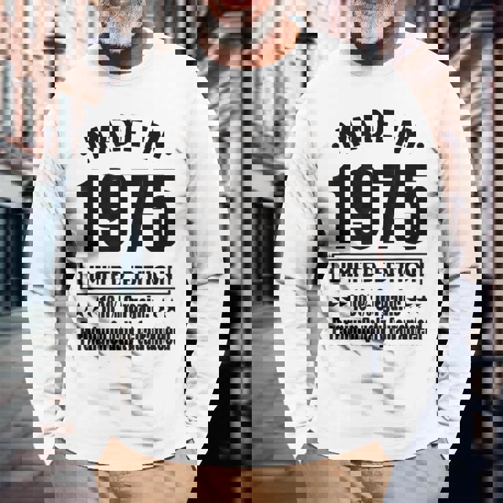 限定版 1975年 誕生日 1975年 1975年生まれ 長袖Tシャツ 高齢者への贈り物