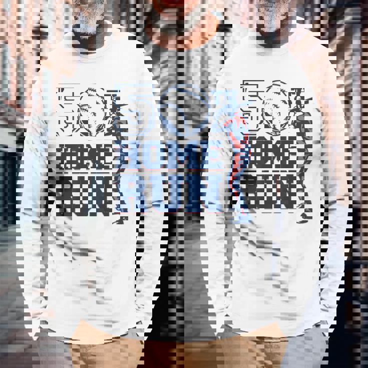 面白いtシャツ 誕生日 野球 50歳 父の日 ベースボール おもしろ 服 メンズ おもしろグッズ 大人 長袖Tシャツ 高齢者への贈り物