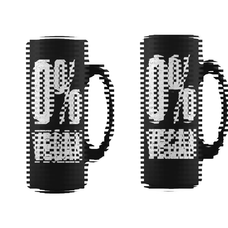 0 ビーガンゼロ パーセントビーガンカーニボア コーヒーマグ