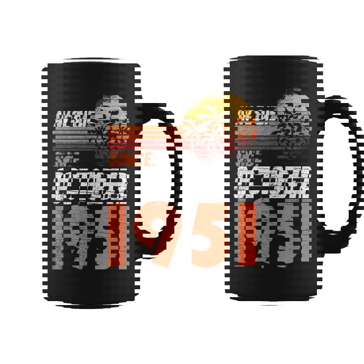 1951年10月 誕生日 コーヒーマグ