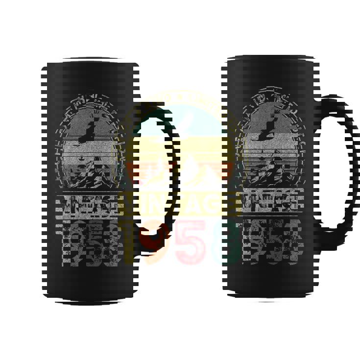 1958年ヴィンテージ、限定版、68歳の誕生日、68歳 コーヒーマグ