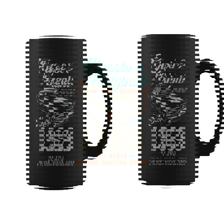 1969年生まれ ヴィンテージカー 57歳の誕生日 コーヒーマグ