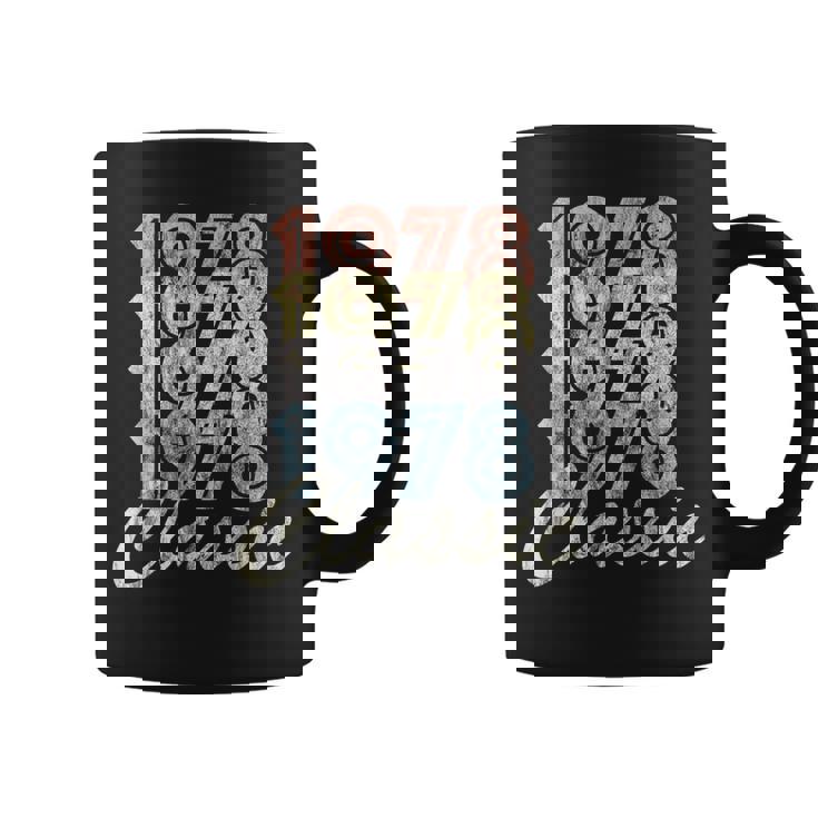 1978年 クラシック ヴィンテージ レトロ スタイル Born In 1978 コーヒーマグ