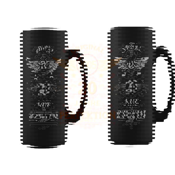 20 歳の誕生日の男性と女性への、 20 周年記念オリジナル 2005 年装飾のおもしろギフト コーヒーマグ