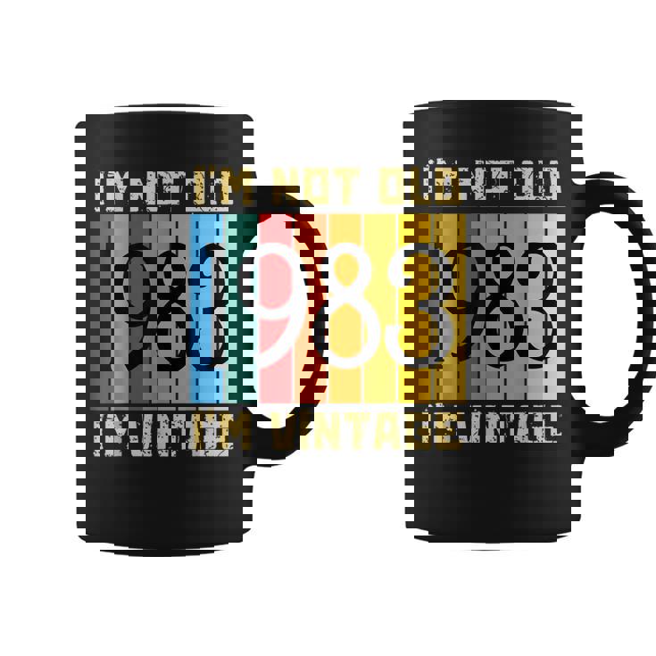 41 Años Nooyiejooyintage 1983 41 Cumpleaños Taza de café