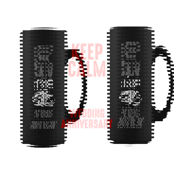 4年目の結婚記念日 夫 妻 カップル 結婚 コーヒーマグ