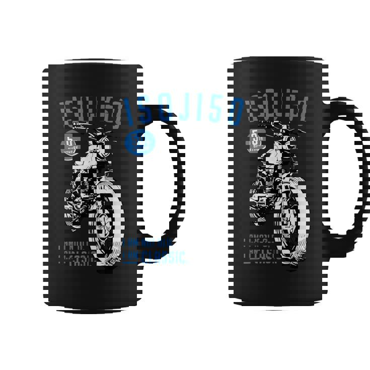 50歳 早寿お祝い 五十路 バイク好き 車好き クラシックバイク I'm Not Old I'm Classic コーヒーマグ