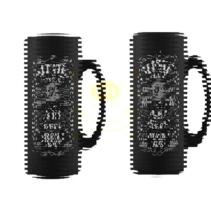 52 歳の誕生日プレゼント ヴィンテージ 1974 男性 面白い 52 歳 1974 コーヒーマグ