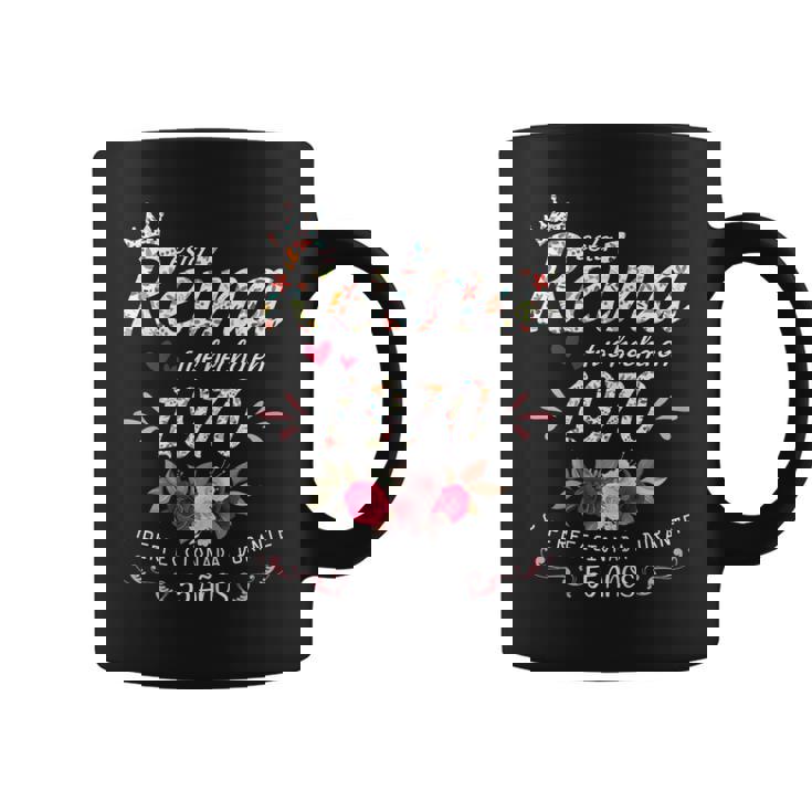 55 Años Cumpleaños Hecha En 1970 55 Cumpleaños Regalo Taza de café