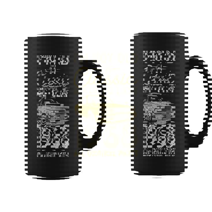 58 歳の誕生日、1968 年以来、クラシックカー、58 歳 コーヒーマグ