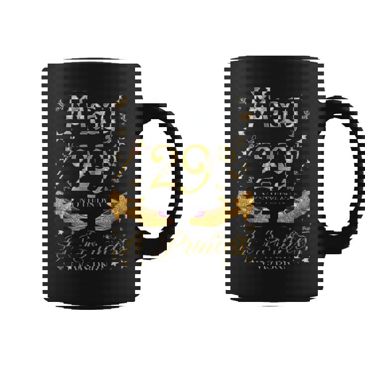 5月29日 プリンセスが生まれた 5月29日 誕生日 女の子 長袖tシャツ コーヒーマグ