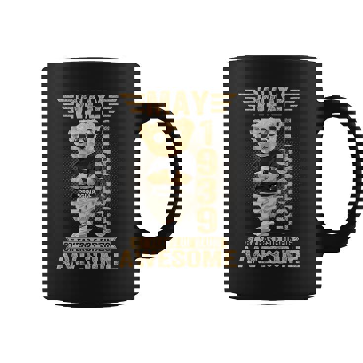 5月87日 誕生日 男性 女性 1939年 素晴らしいテディベア コーヒーマグ