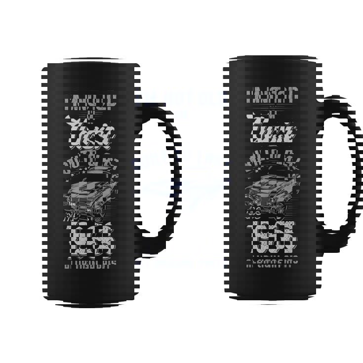 60歳の誕生日 1966年クラシックカー コーヒーマグ