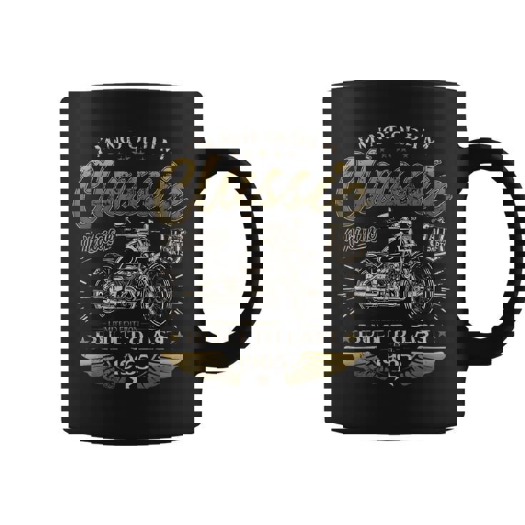 61 歳の誕生日男性オートバイ バイクに乗る人 1965 コーヒーマグ