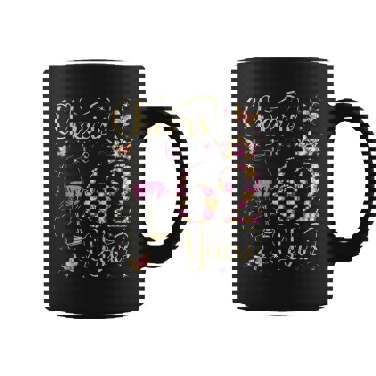 62歳、62歳の女王の誕生日、62歳の誕生日に乾杯。 コーヒーマグ