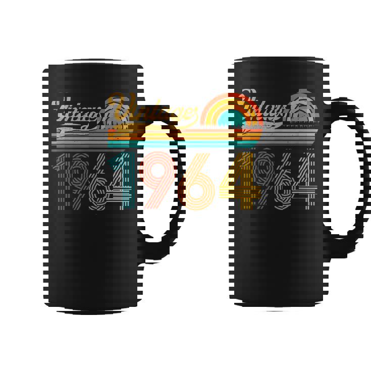 62歳の誕生日プレゼント 62歳 男性 女性 レトロ ヴィンテージ 1964 コーヒーマグ