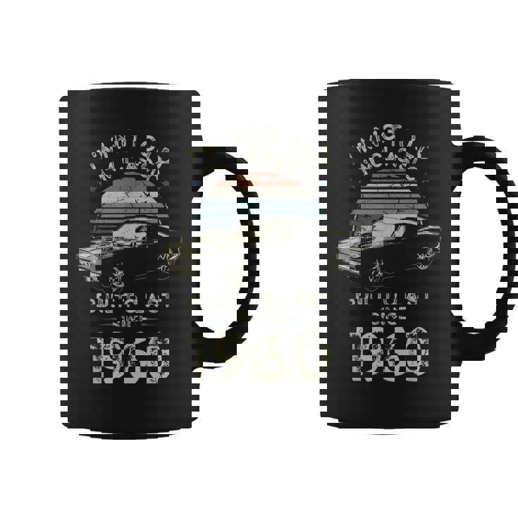 66歳の誕生日 1960年クラシックカー コーヒーマグ