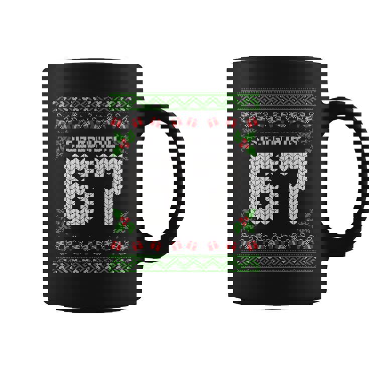 67 Santa Ugly Sleigh Six Seven Christmas Coffee Mug