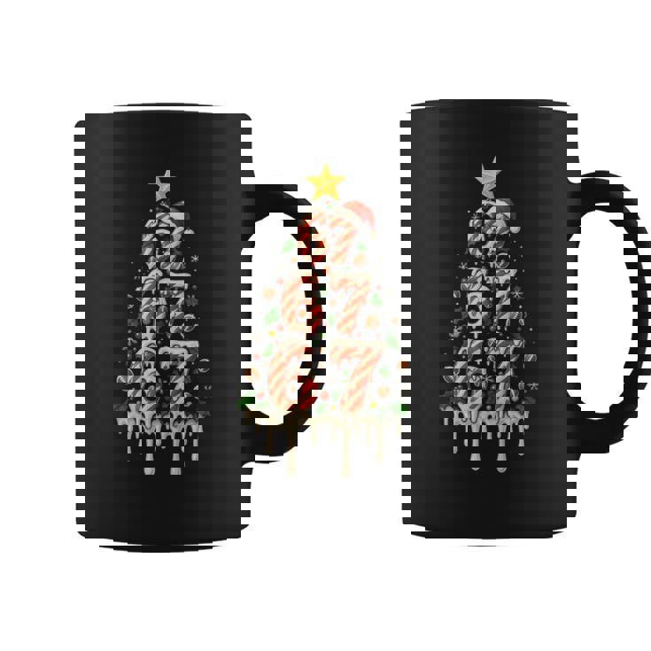 67 Six Seven Dripping Christmas Tree Rugby Brainrot Tank Top Coffee Mug