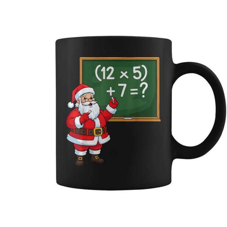 67 Teacher Christmas Santa Six Seven Meme Brainrot Math Joke Coffee Mug ...