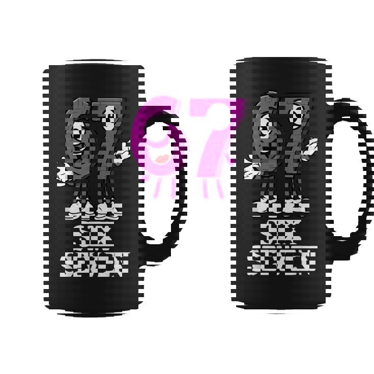 67 シックスセブン 6-7 面白いイタリアンブレインロットゲームスラングミーム コーヒーマグ