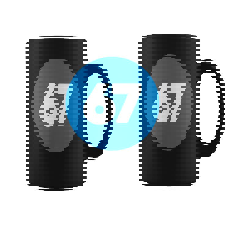 67 歳の誕生日番号 67 バルーン 67 歳の誕生日 コーヒーマグ