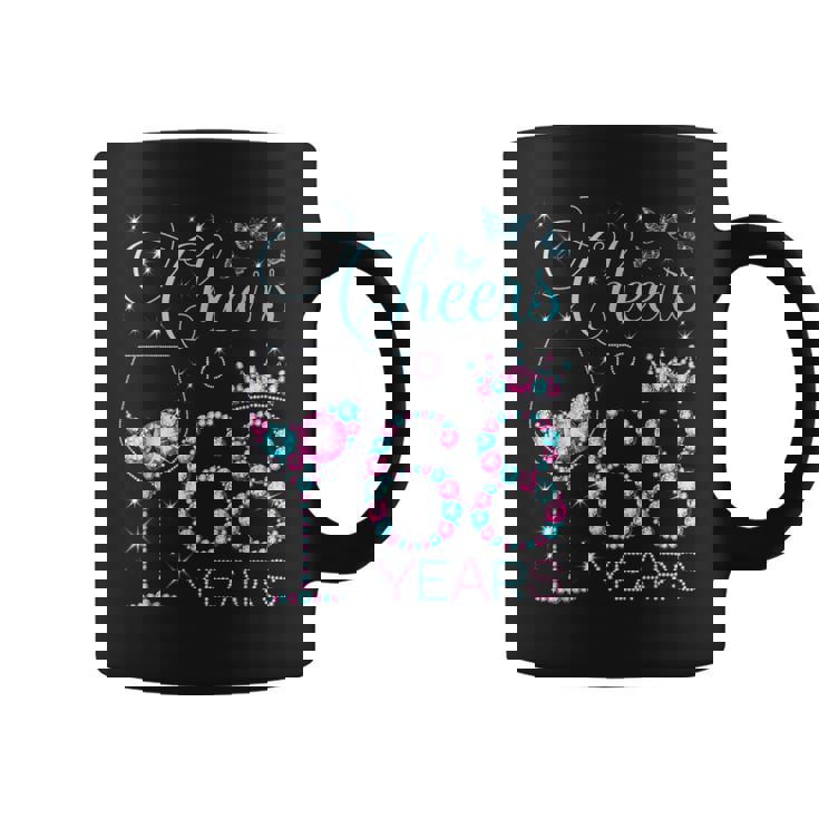 68歳の68歳の誕生日パーティーに乾杯 68歳の誕生日おめでとう コーヒーマグ