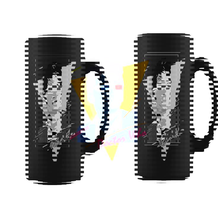 80年代テナントレトロタイムトラベラーsfファン。 長袖tシャツ コーヒーマグ