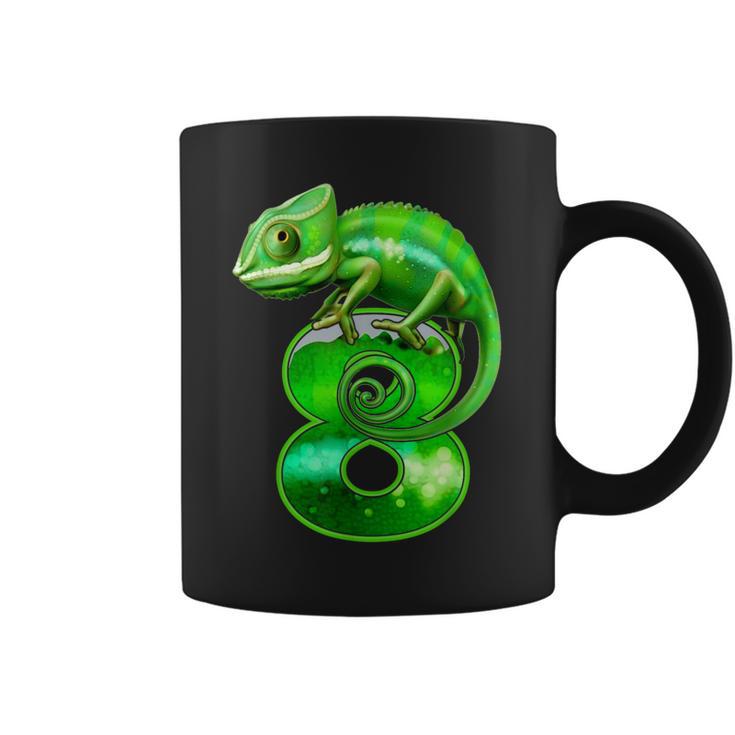 8E Anniversaire Lézard Pour Enfants 8 Ans Caméléon Tasse