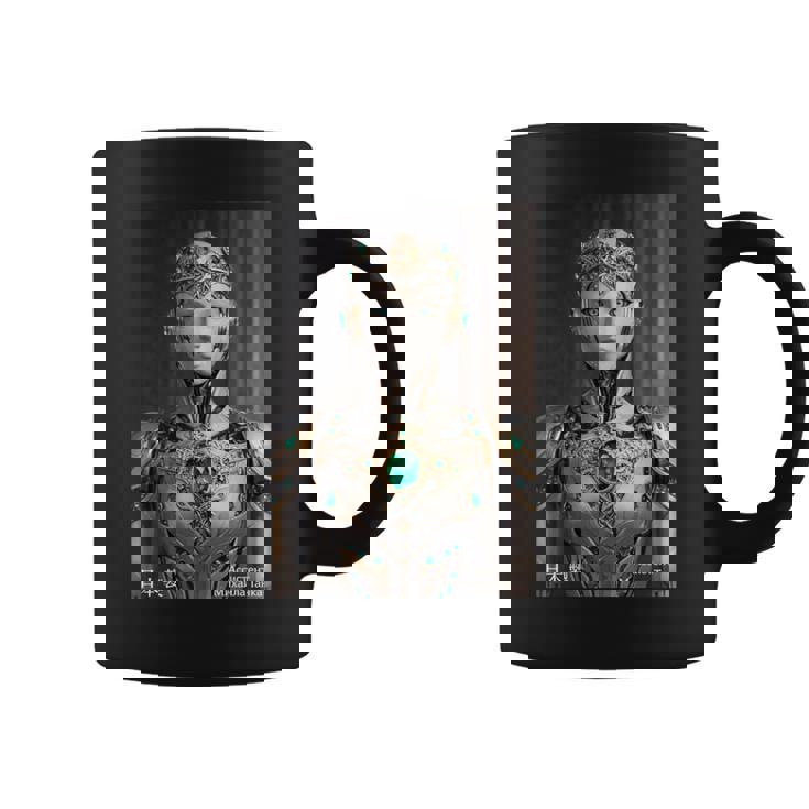 Aei And Eai 磁器 セミ脆弱ヒューマノイド マガタマai。 長袖tシャツ コーヒーマグ