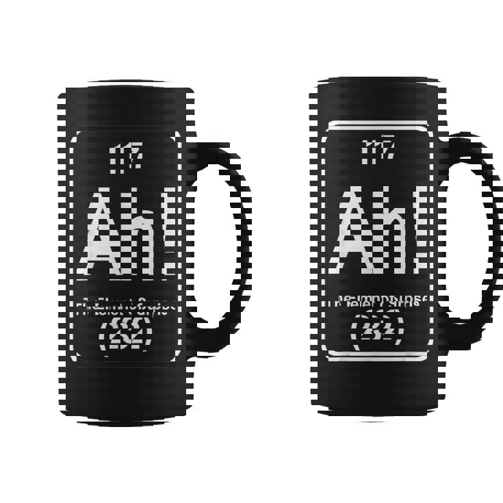 Ah The Element Ofurprise Tableau Périodique De Chimie Drôle Tasse