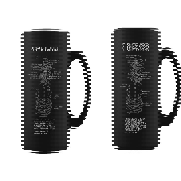 Apolloaturn F-1 スペースロケットエンジン ブルーポーズ コーヒーマグ