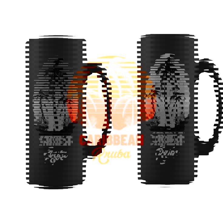 Aruba Caribbean Sea Beach Vacation Tank Top Coffee Mug