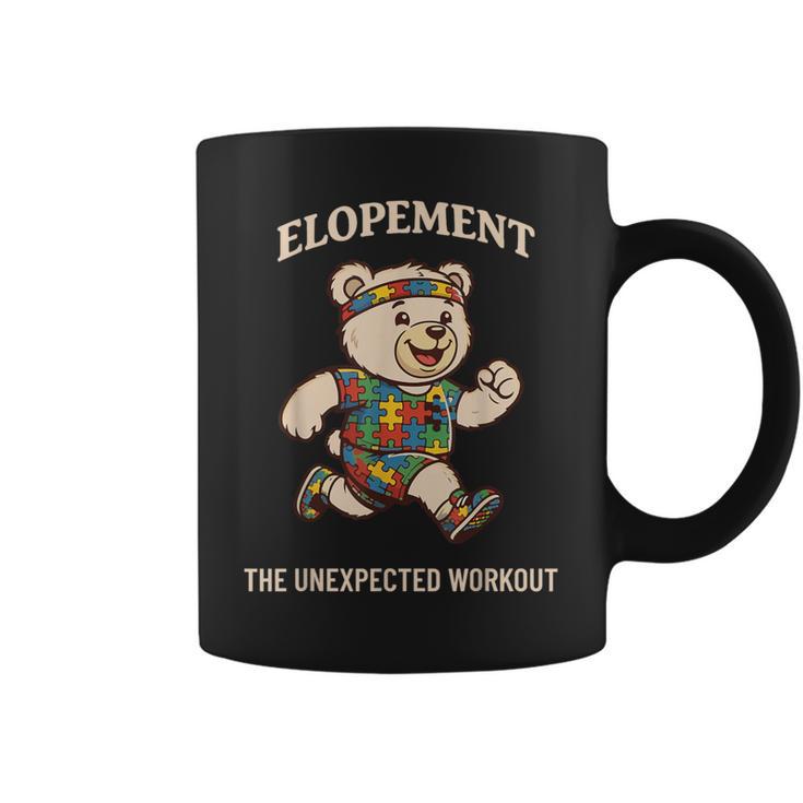 Autism Neurodiversity Bear Elopement The Unexpected Workout Coffee Mug
