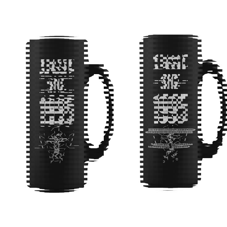 Avión Clásico 1995 Aviación 30 Años 30 Cumpleaños Taza de café